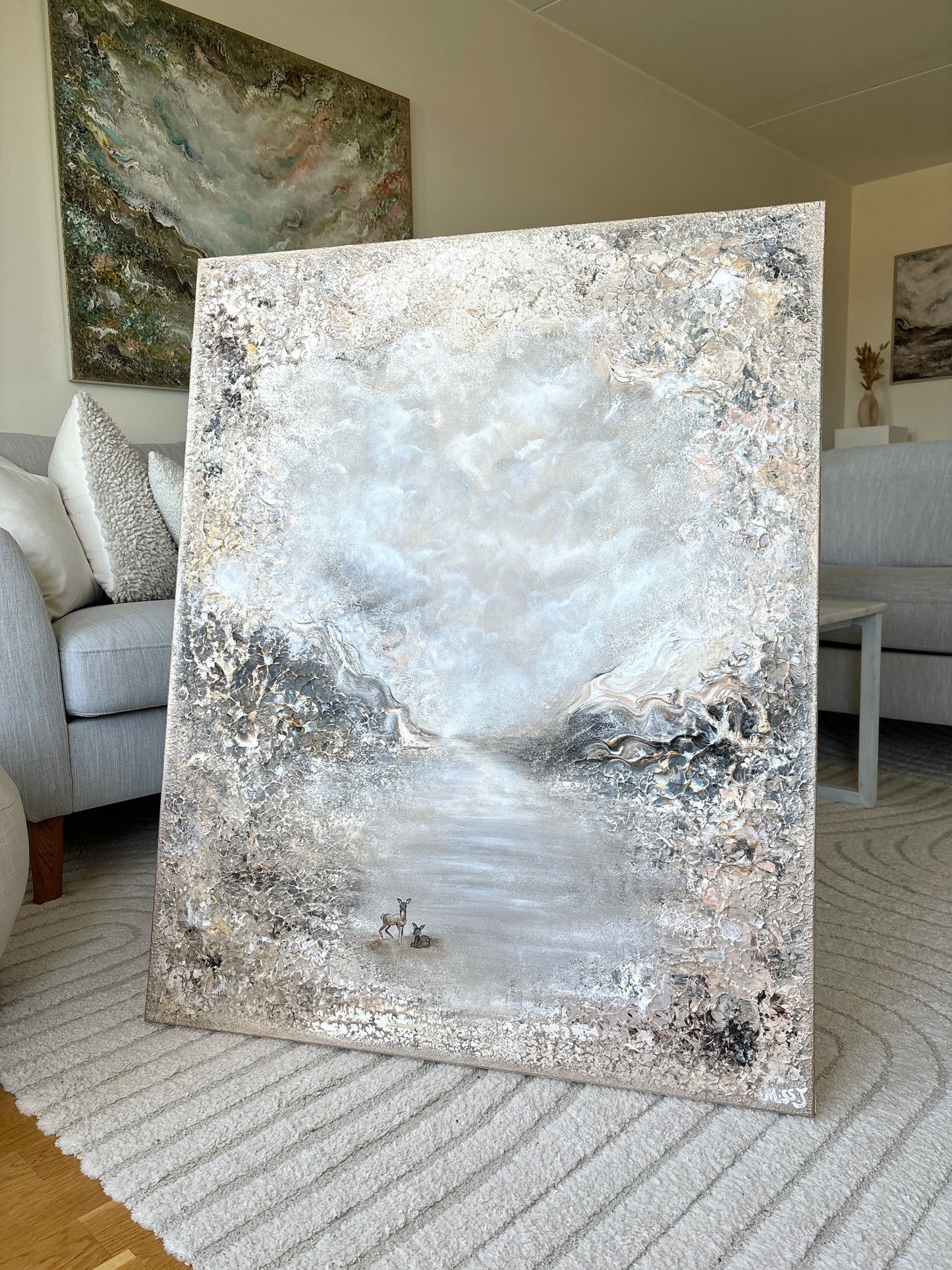 Deer Heaven Original Painting