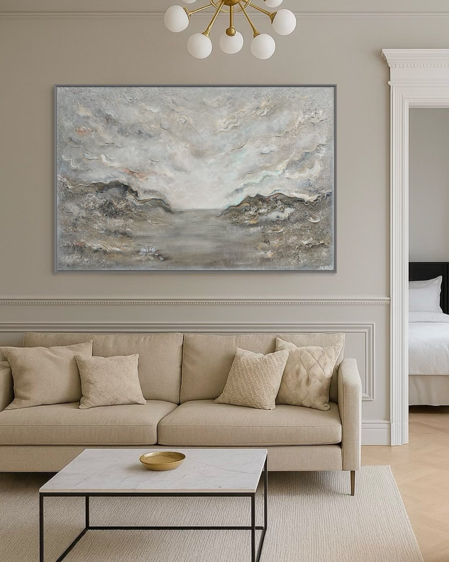 Swans eternal love - Original Painting