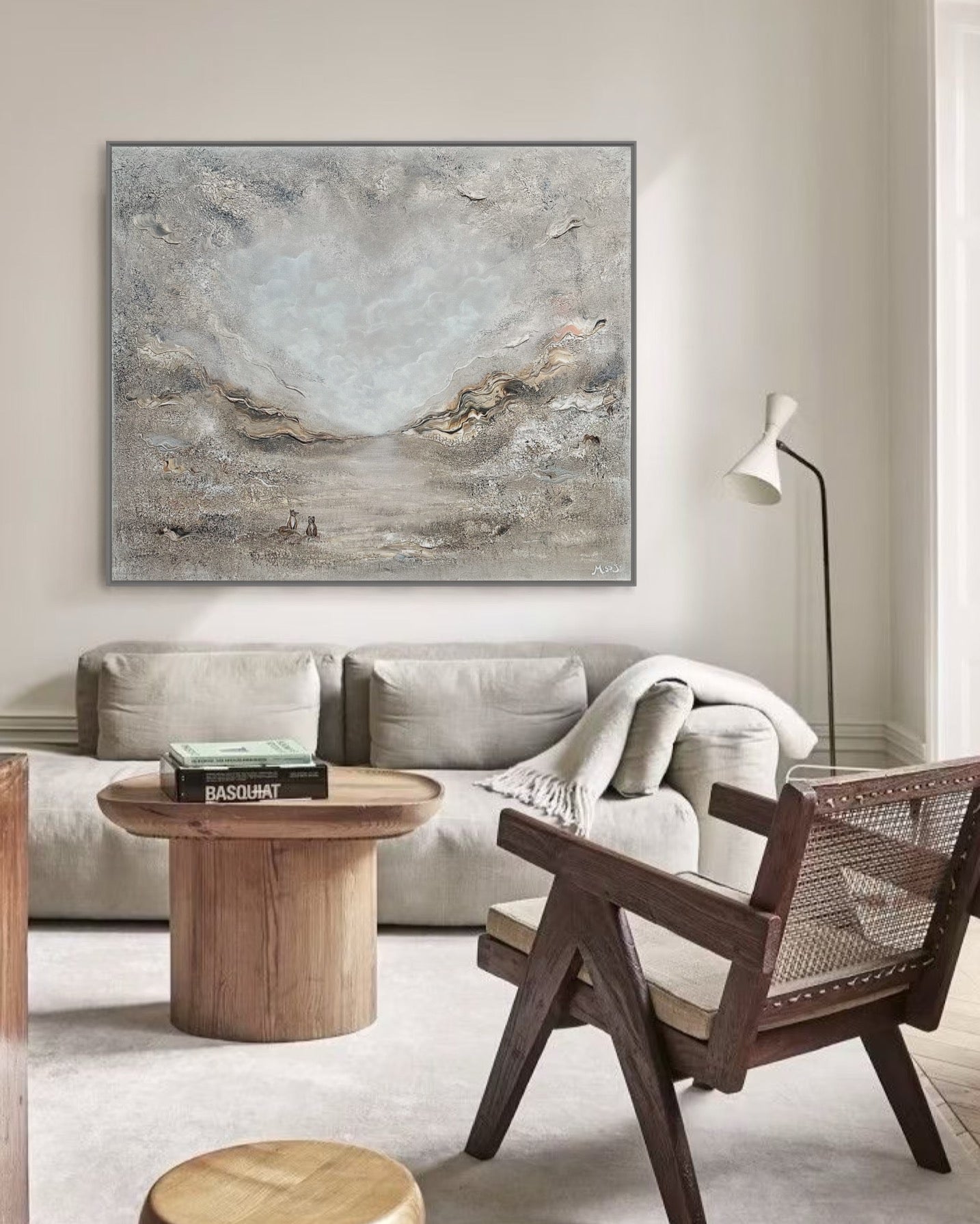 Fox and bear - Original Painting