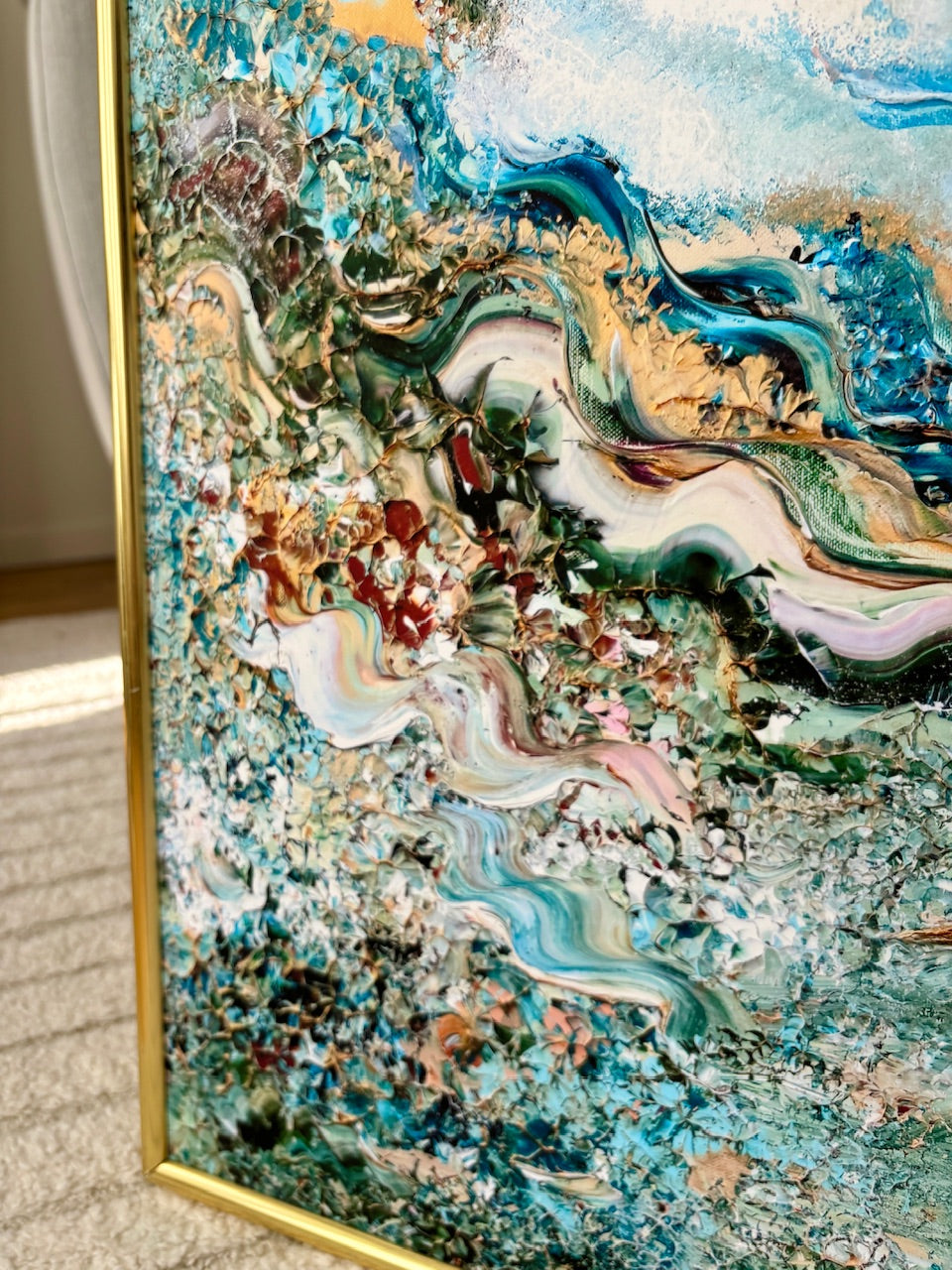 Peacock family dreamland Print