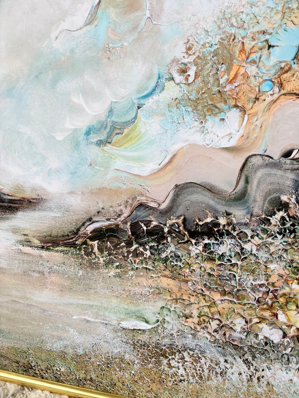 Family of swans dreamland Print