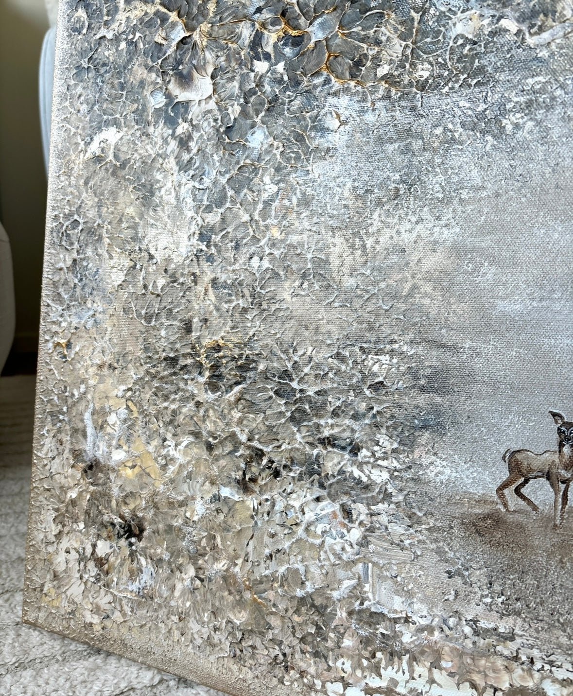 Deer Heaven Original Painting