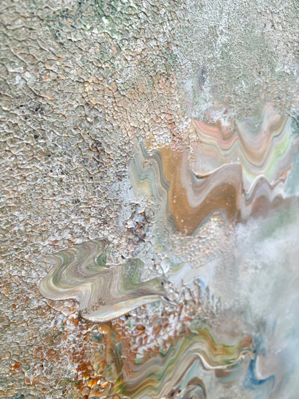 Foxes in love - Original Painting