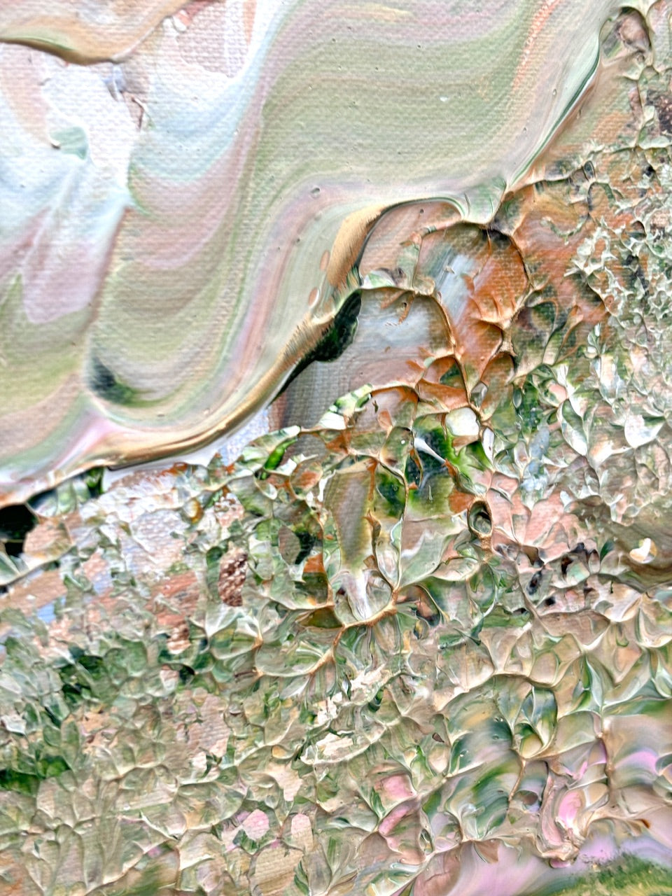 Foxes in love - Original Painting