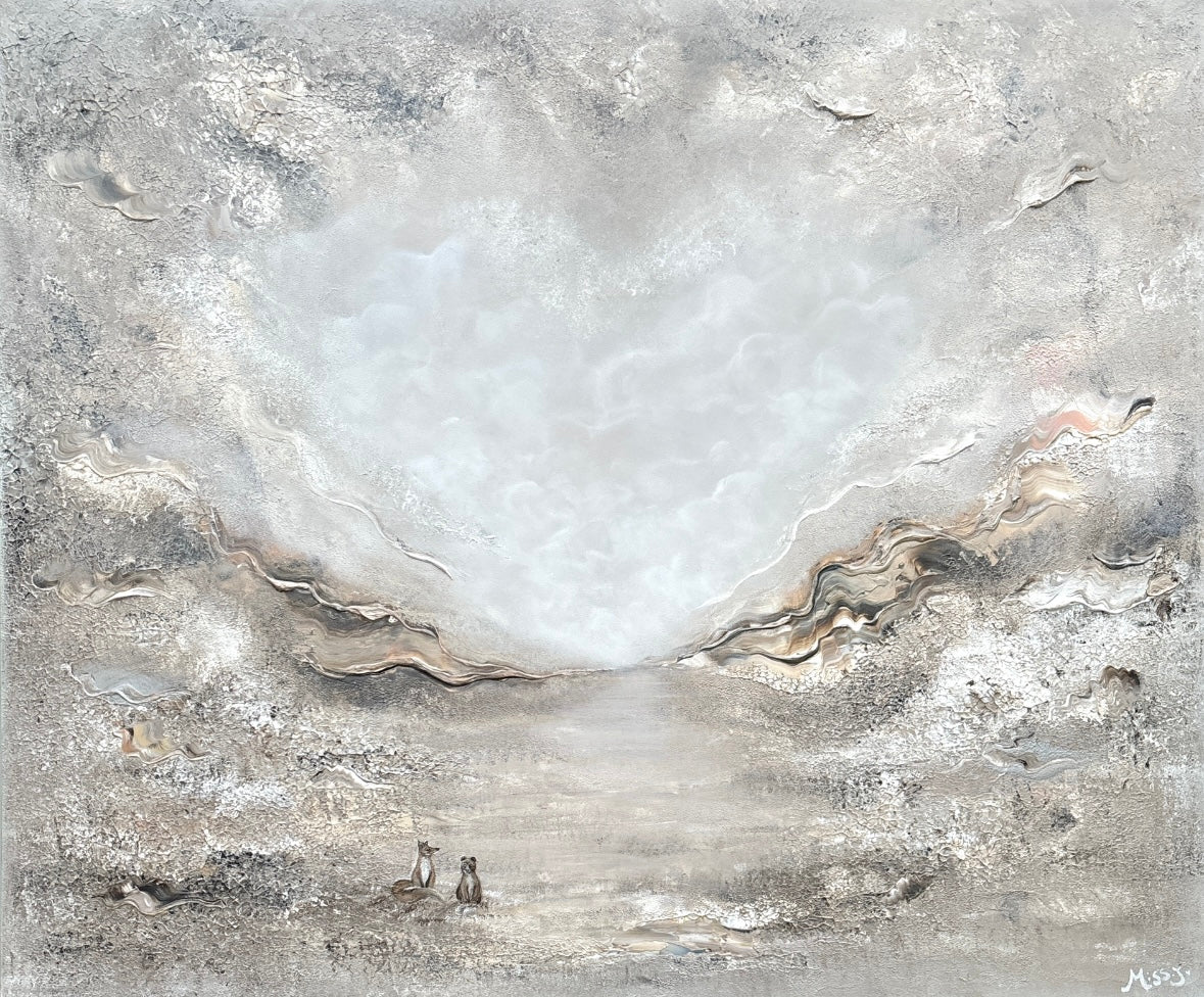 Fox and bear - Original Painting