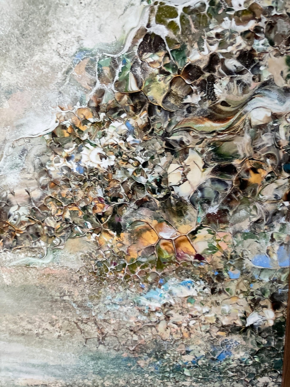 Green Fox Forest Print