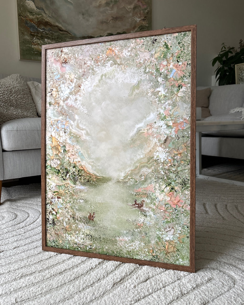 Squirrels dreamscape Print