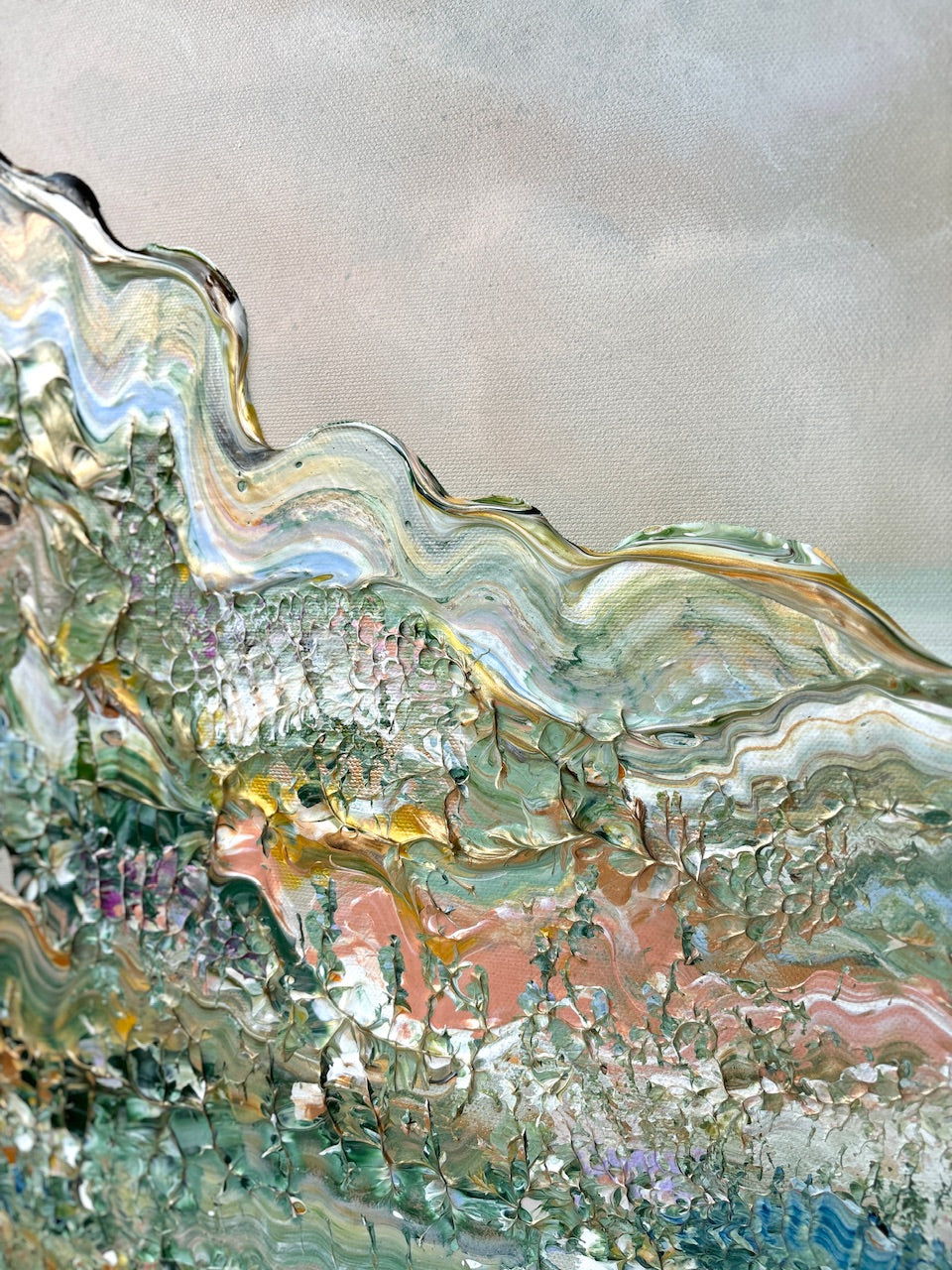 Deer landscape - Original Painting