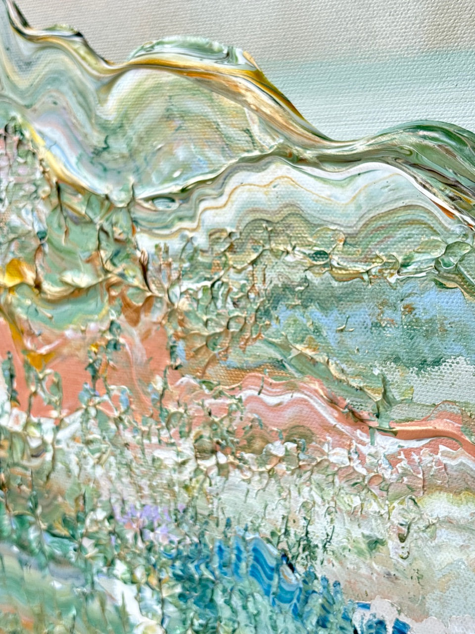 Deer landscape - Original Painting