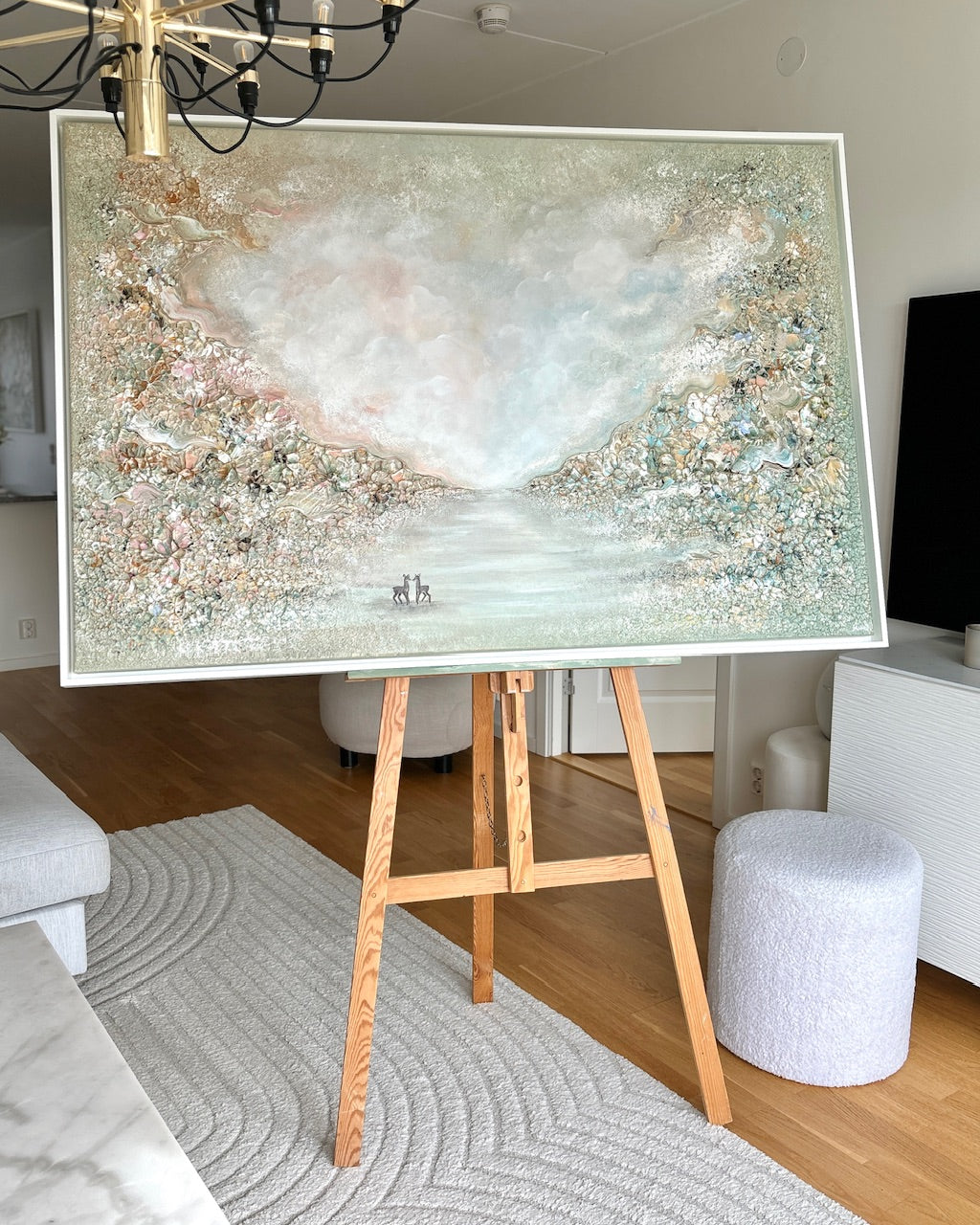 Green dream valley - Original Painting