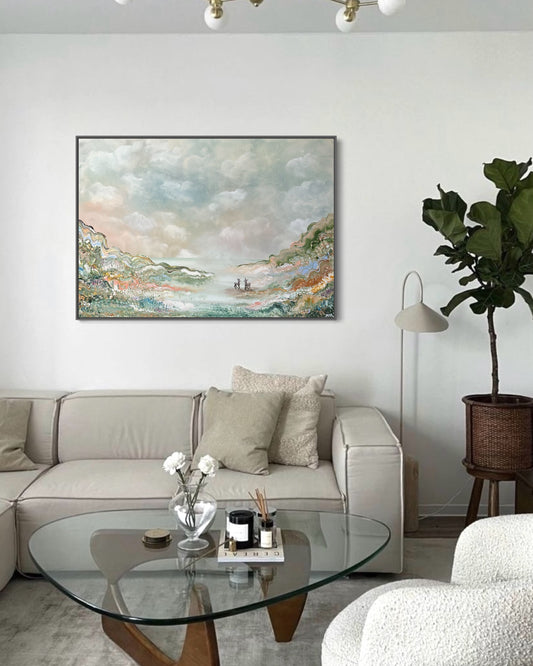 Deer landscape - Original Painting