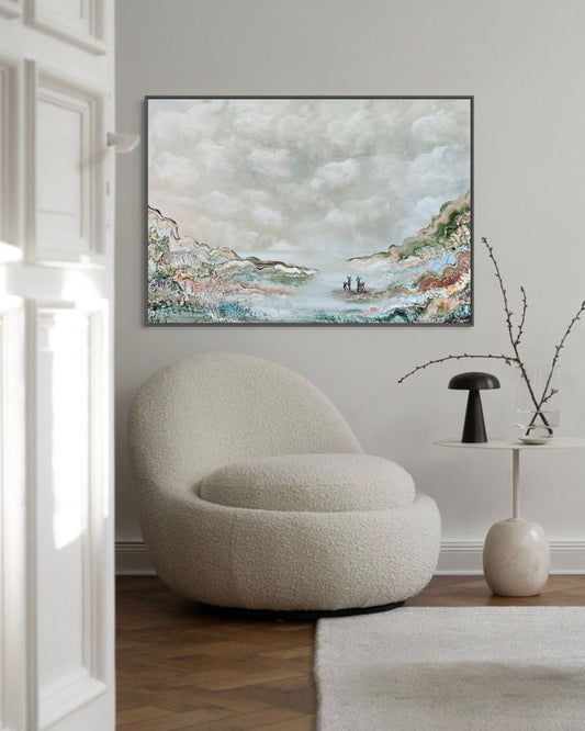 Deer landscape Print