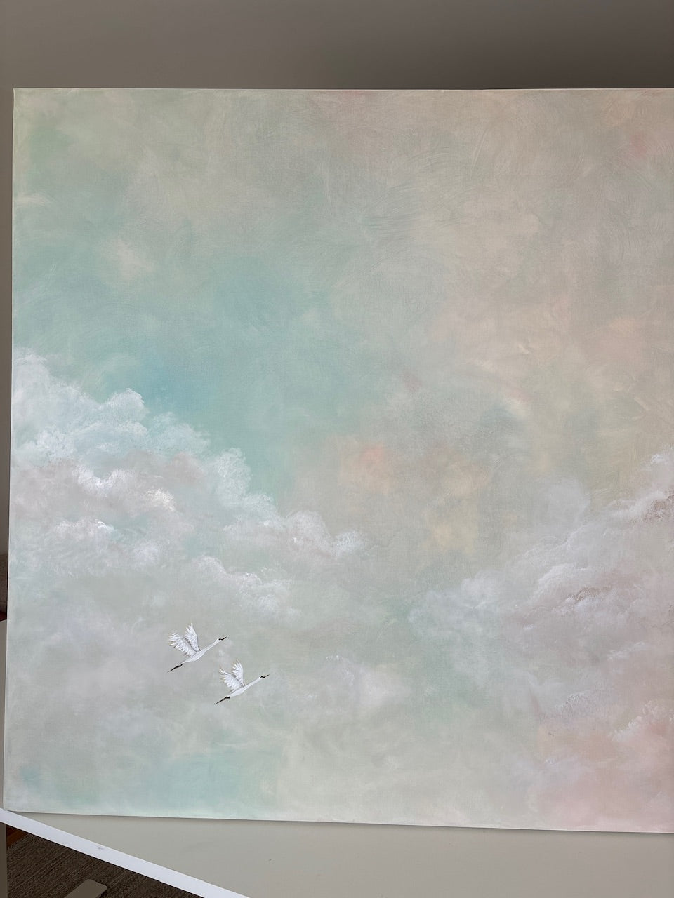 Heavenly clouds - Original Painting