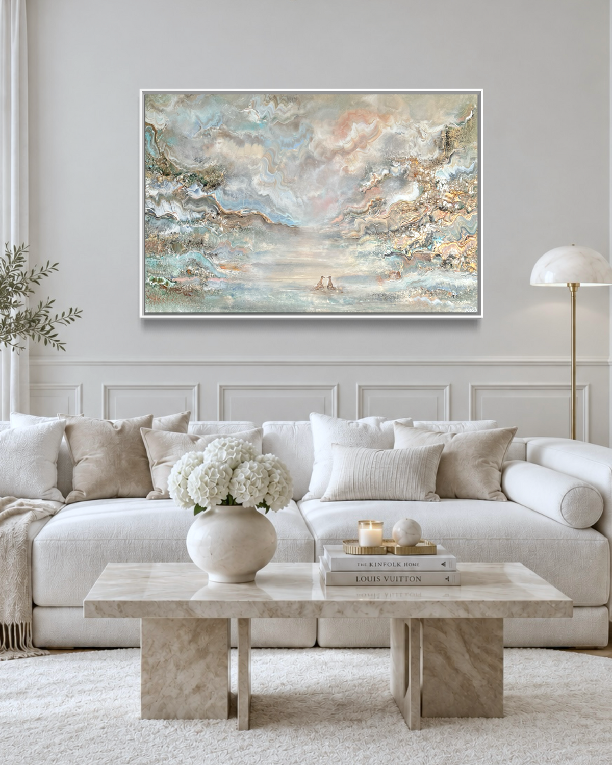 Where foxes dream - Original Painting