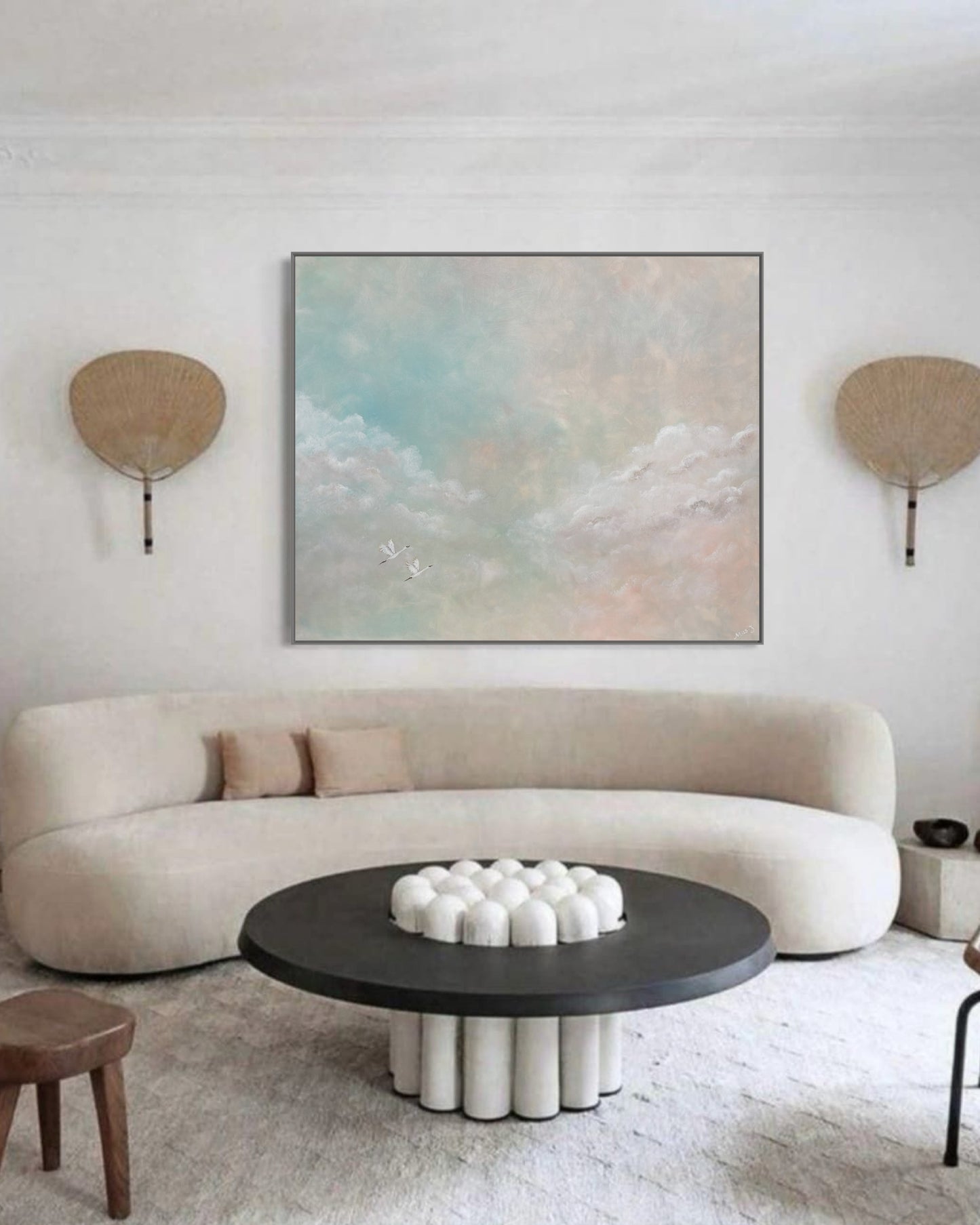 Heavenly clouds - Original Painting