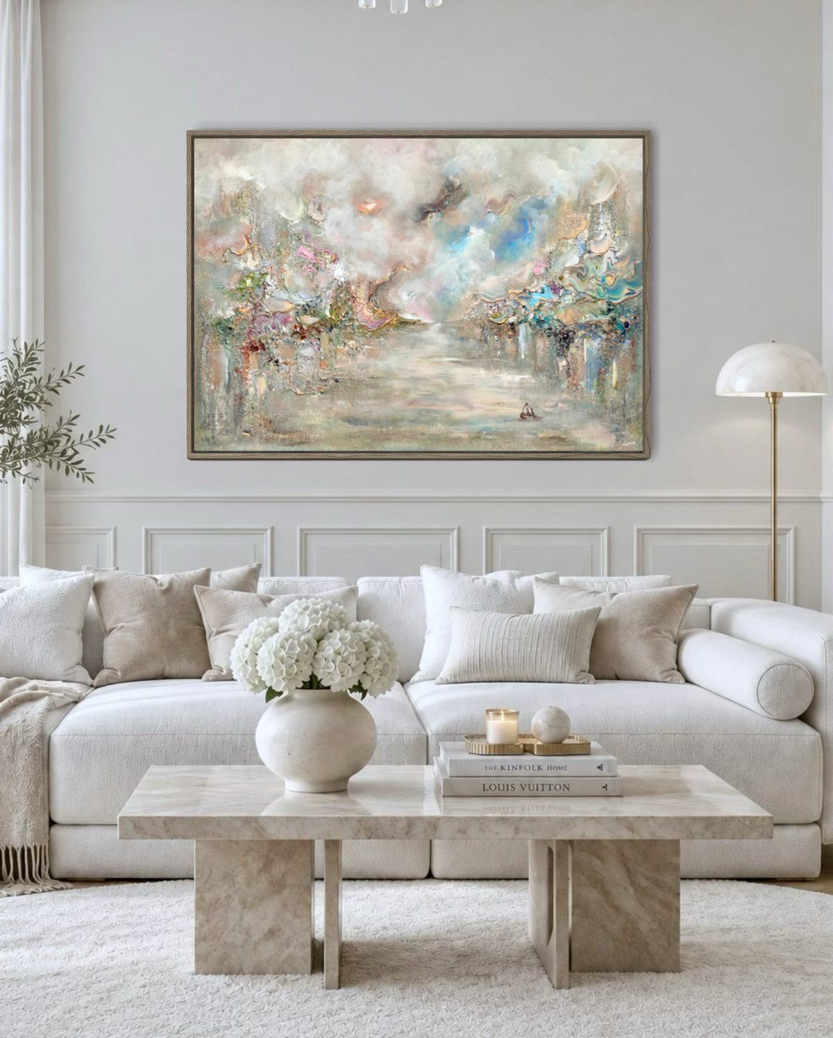 Golden fox fields Print