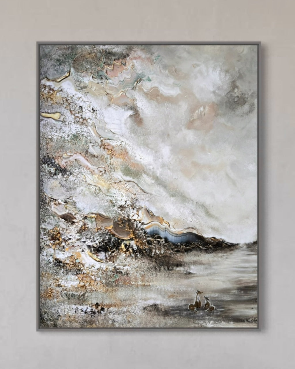 Foxy Dreams Vertical Print