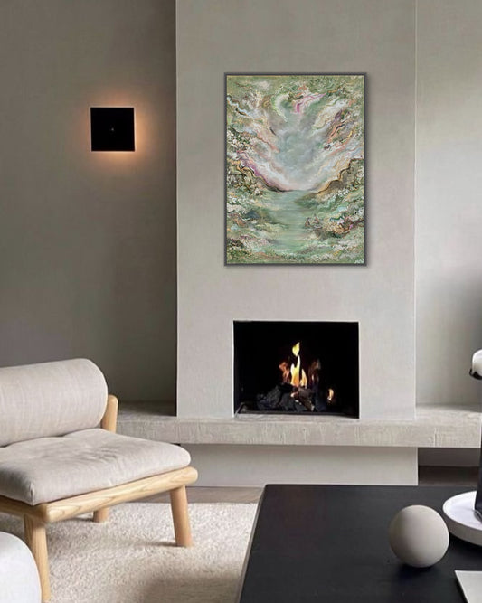 Forest Fox family - Original Painting