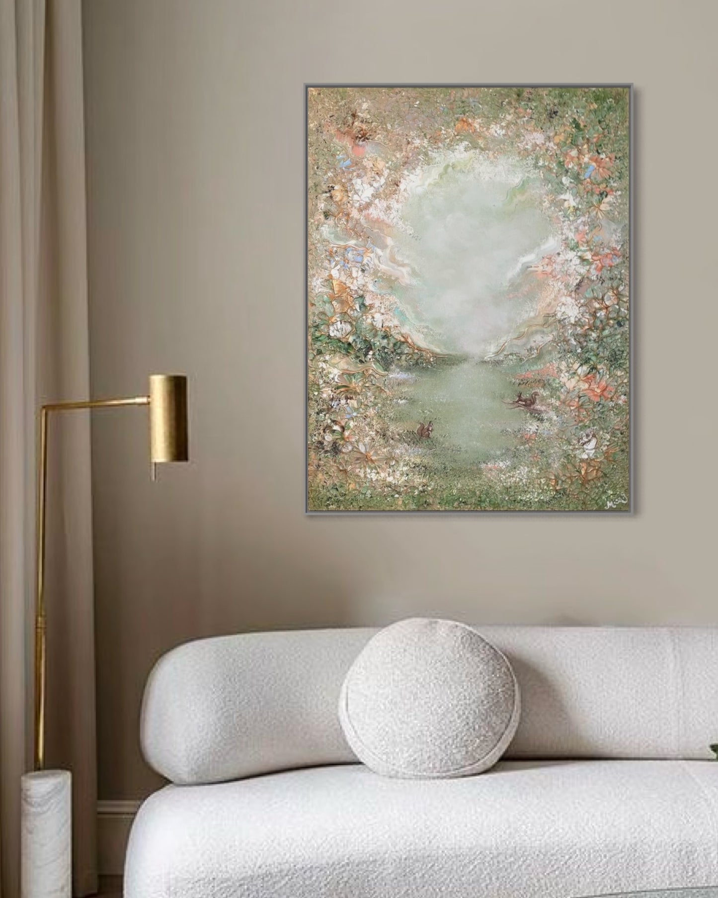 Squirrels dreamscape - Original Painting