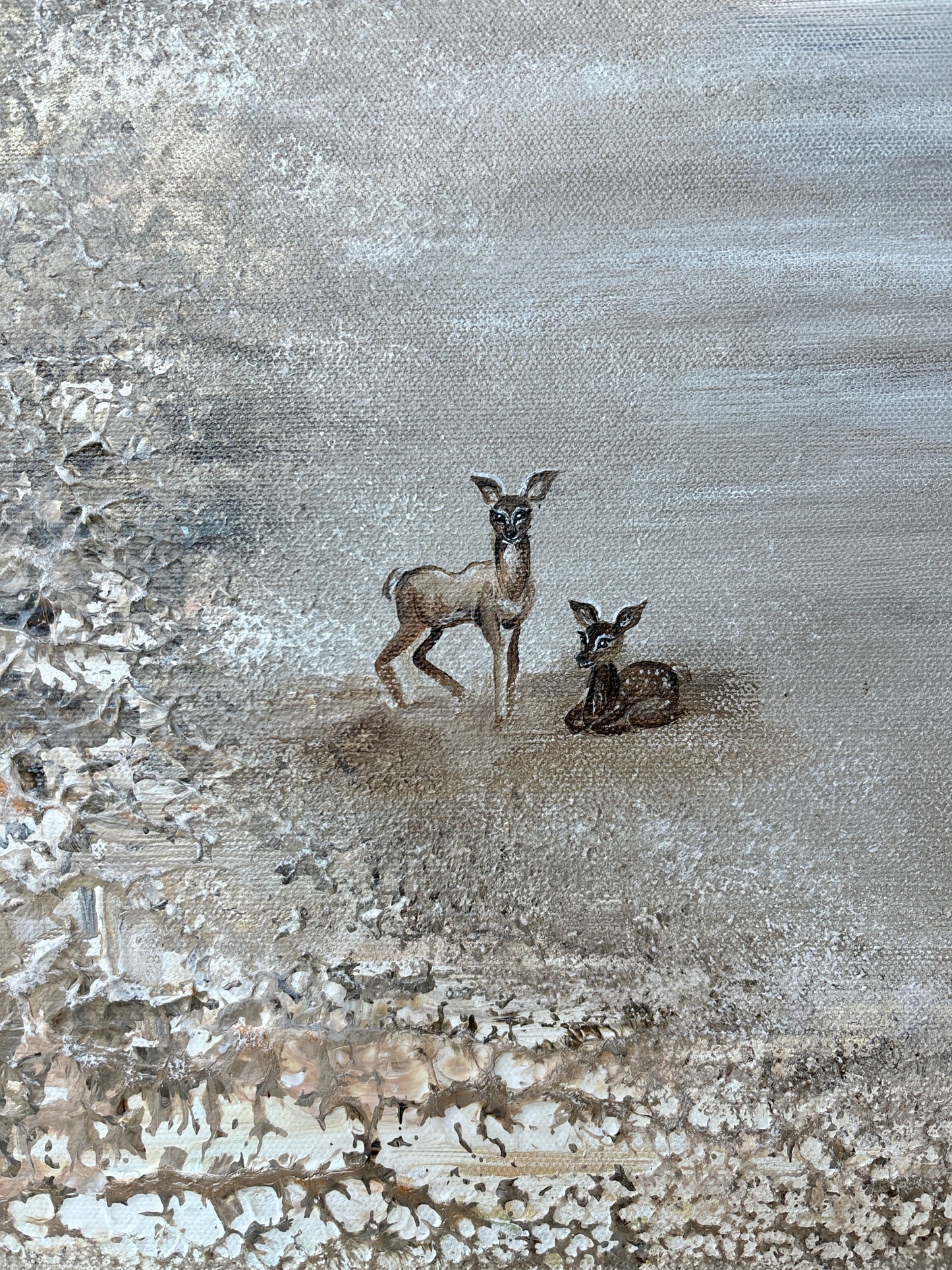Deer Heaven Original Painting