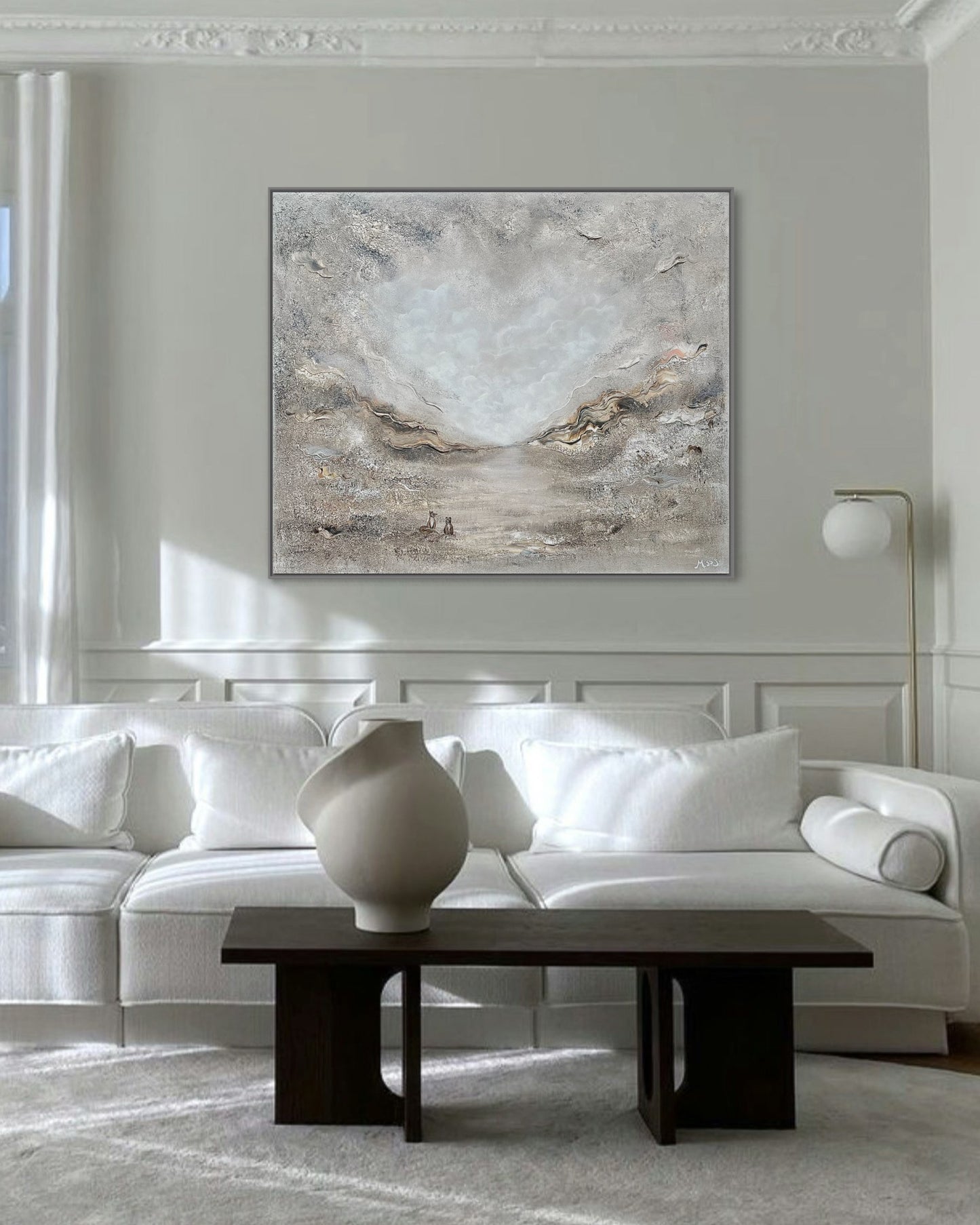 Fox and bear - Original Painting