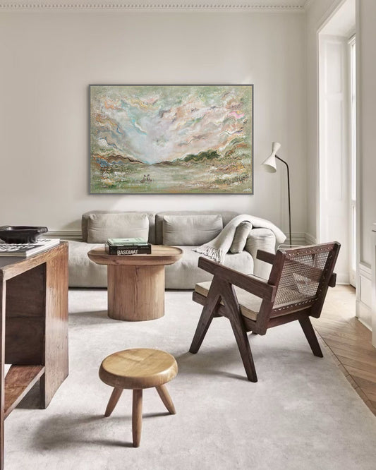 Foxes in love - Original Painting