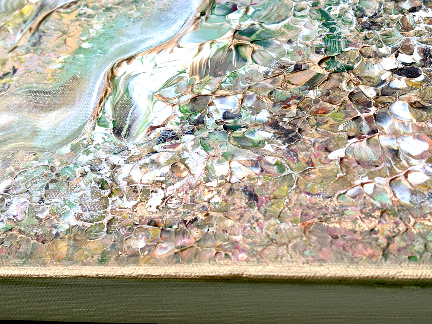 Family of swans dreamland - Original Painting