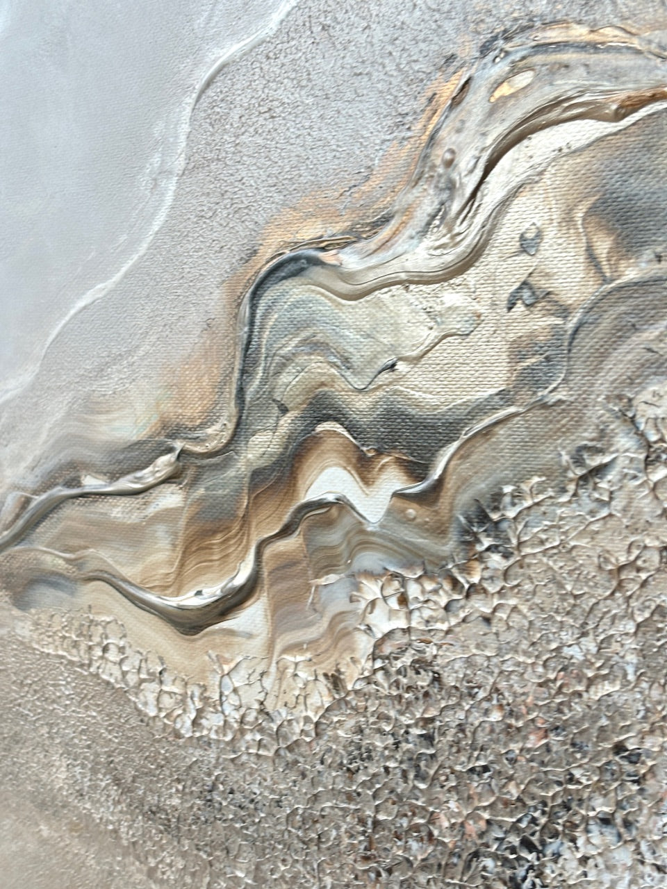 Fox and bear - Original Painting