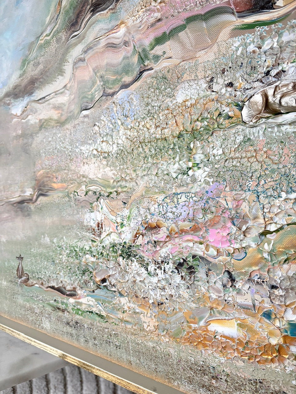 Green Fairytale Dreamland - Original Painting