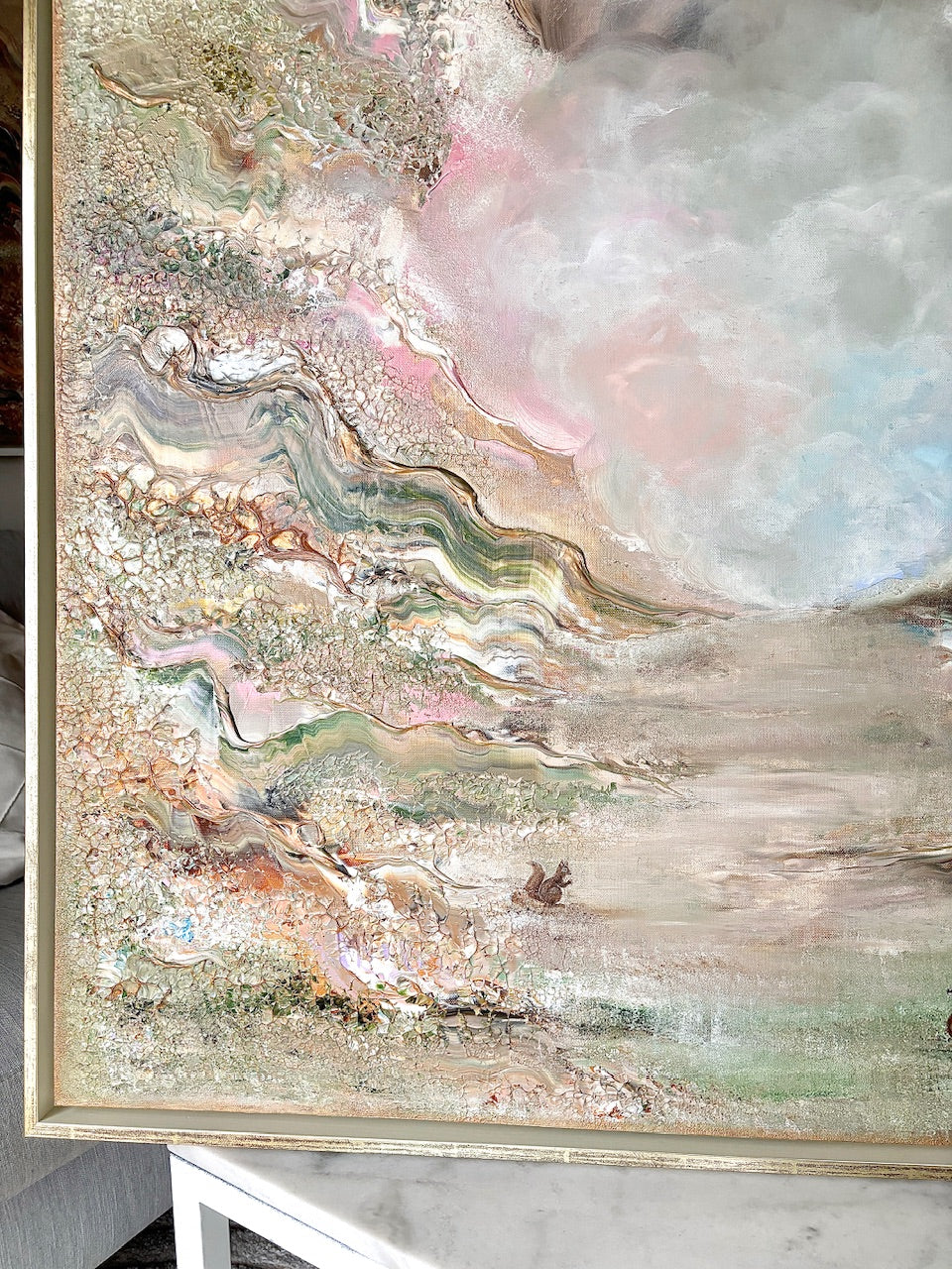 Green Fairytale Dreamland - Original Painting