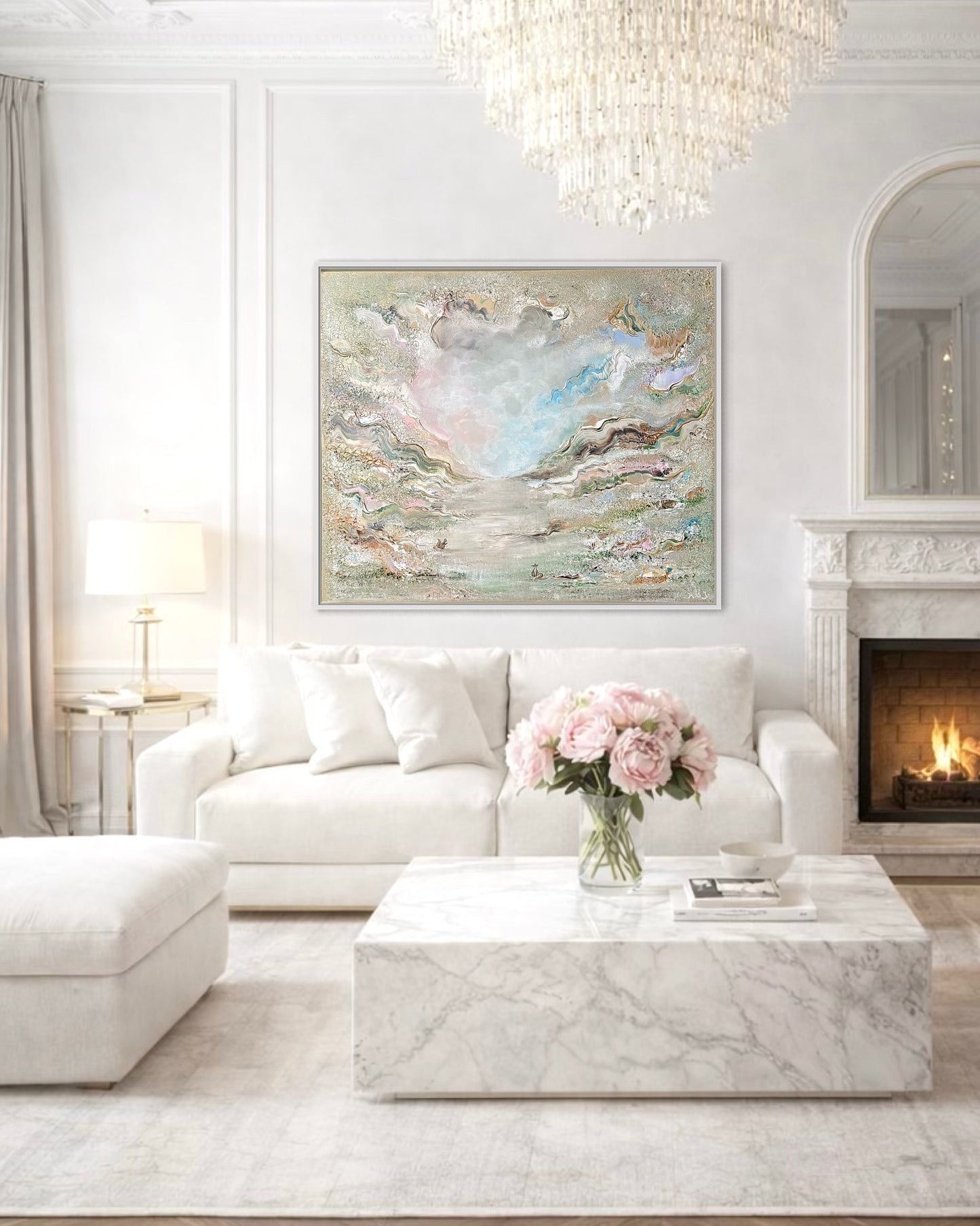 Green Fairytale Dreamland - Original Painting