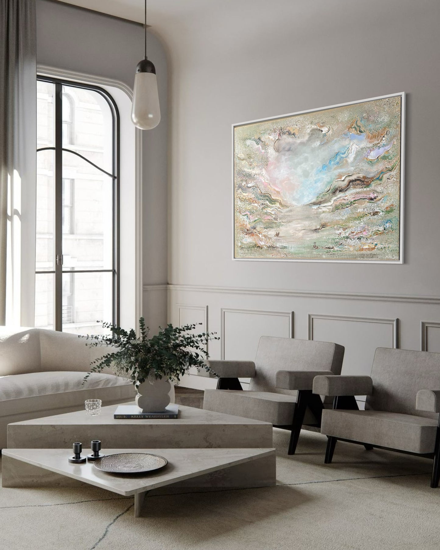 Green Fairytale Dreamland - Original Painting