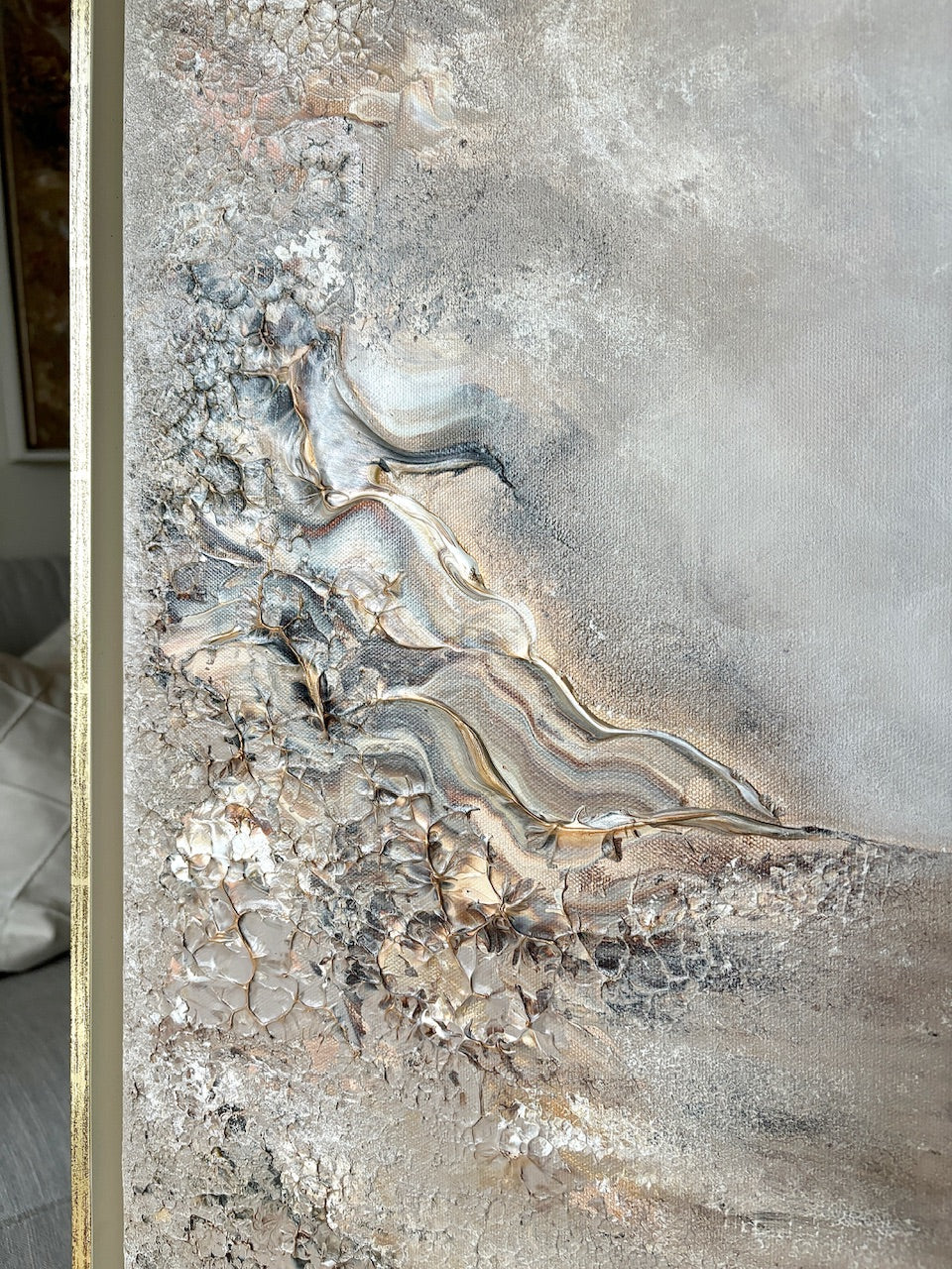 Beige fox dreamland - Original Painting