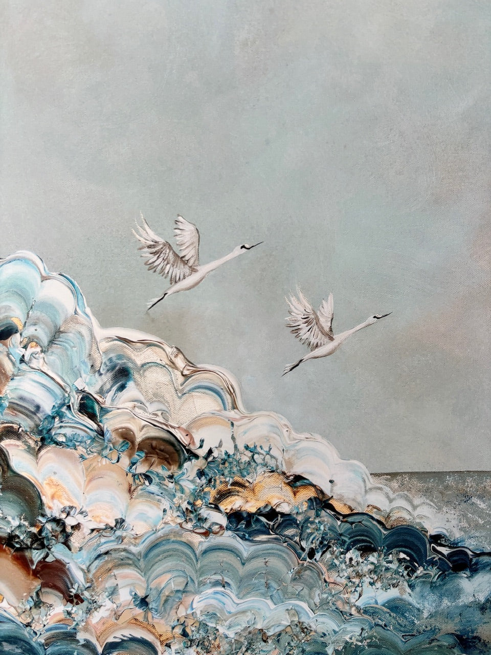 Wings of the sea Print