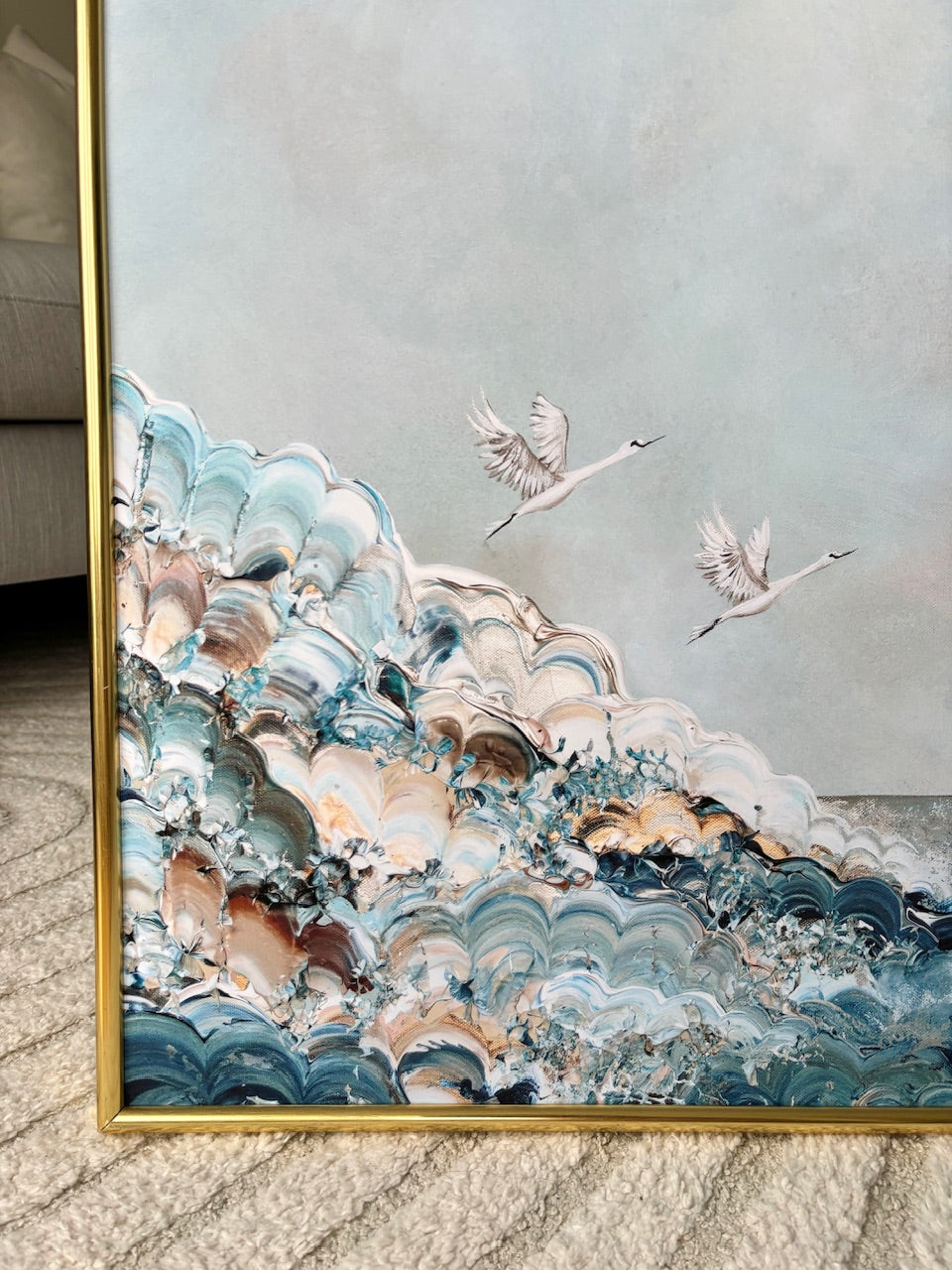 Wings of the sea Print