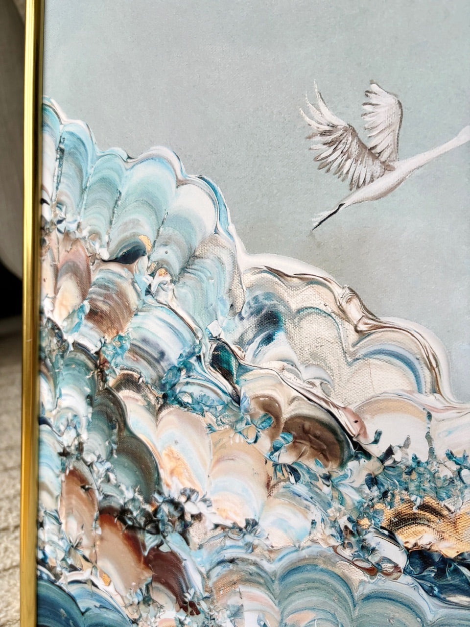 Wings of the sea Print