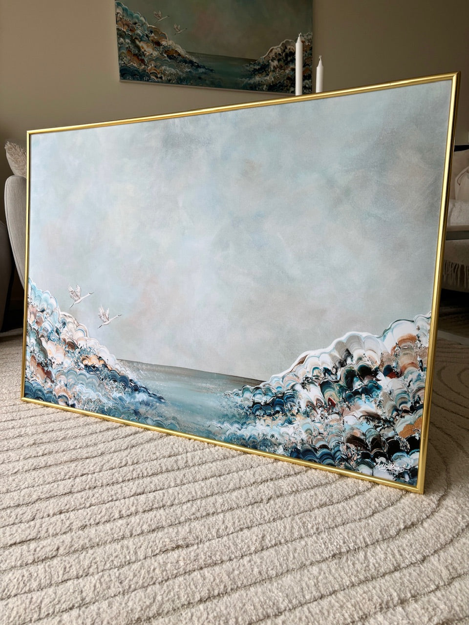 Wings of the sea Print