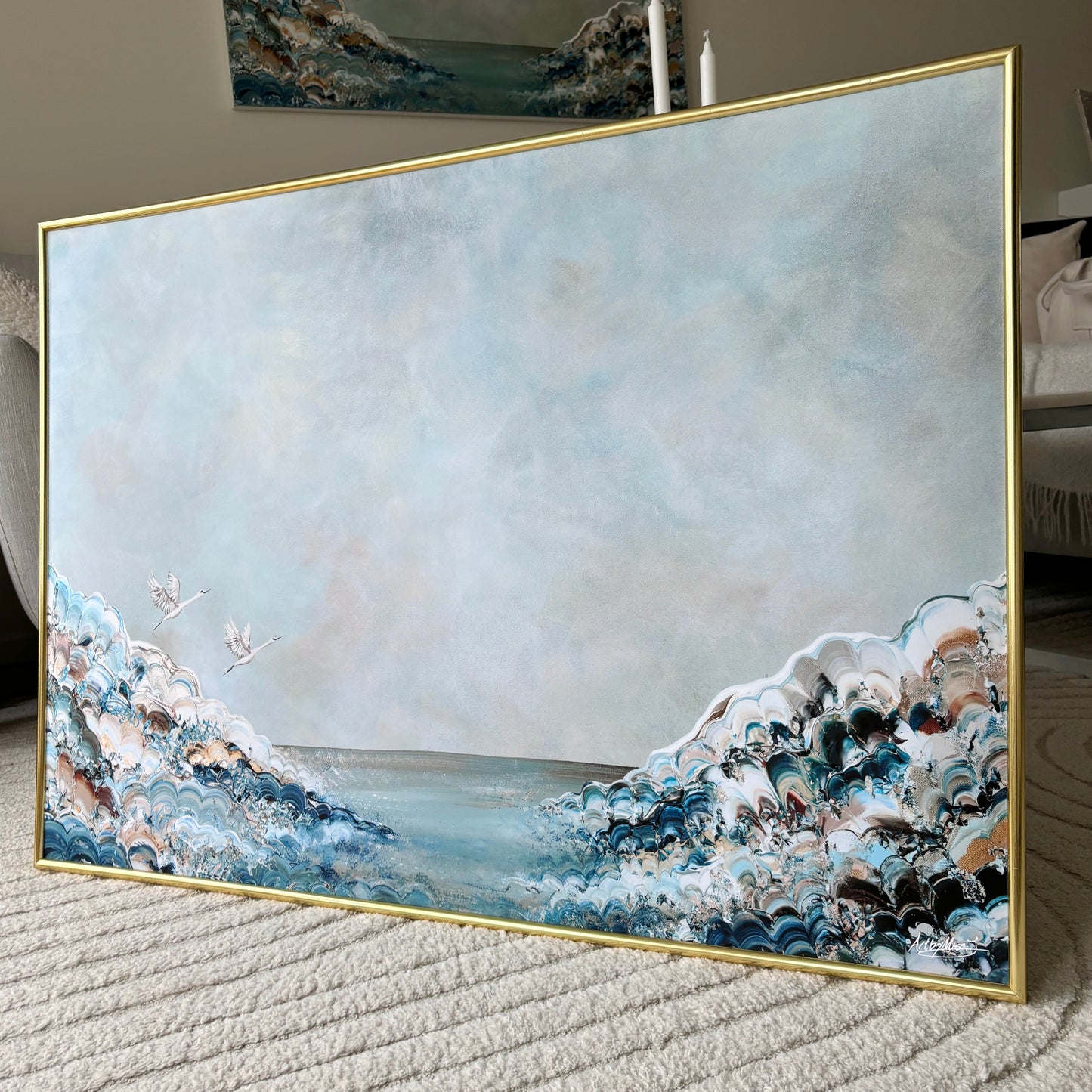 Wings of the sea Print