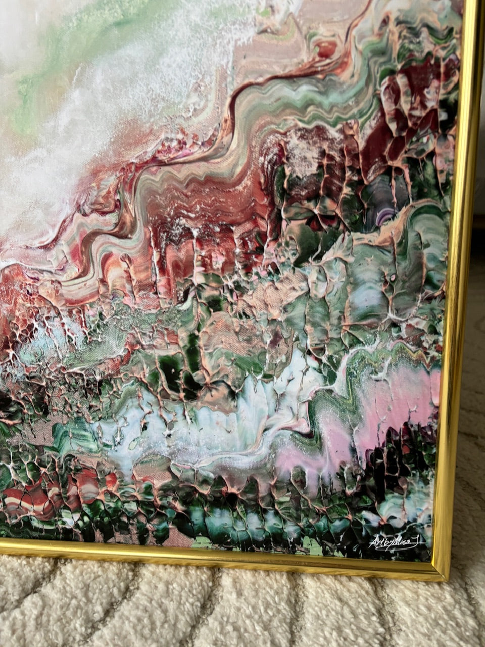 Flying doves Print
