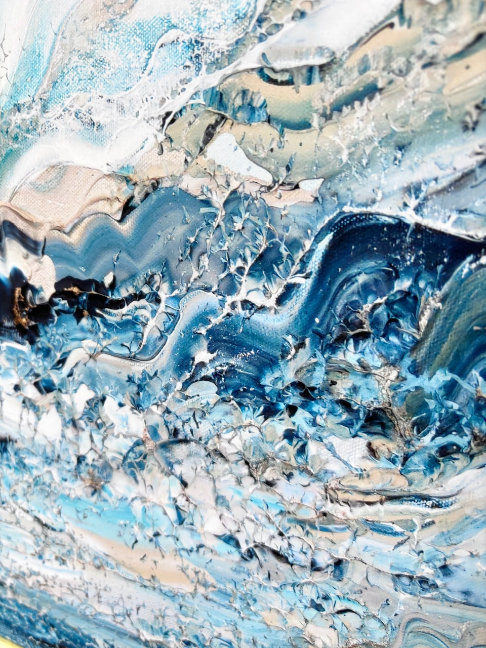 Flying ocean cranes Print