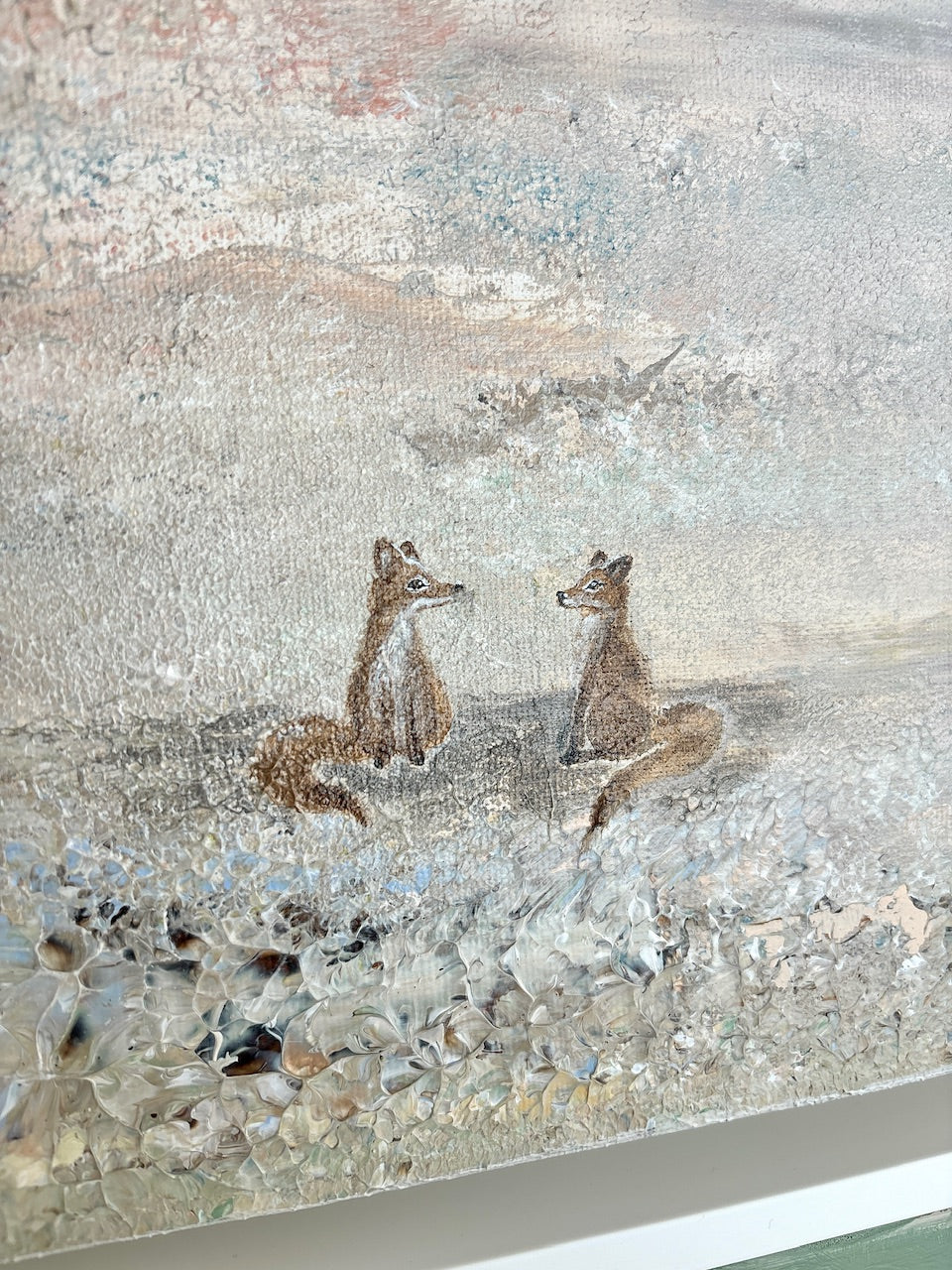 Fox fairytale - Original Painting