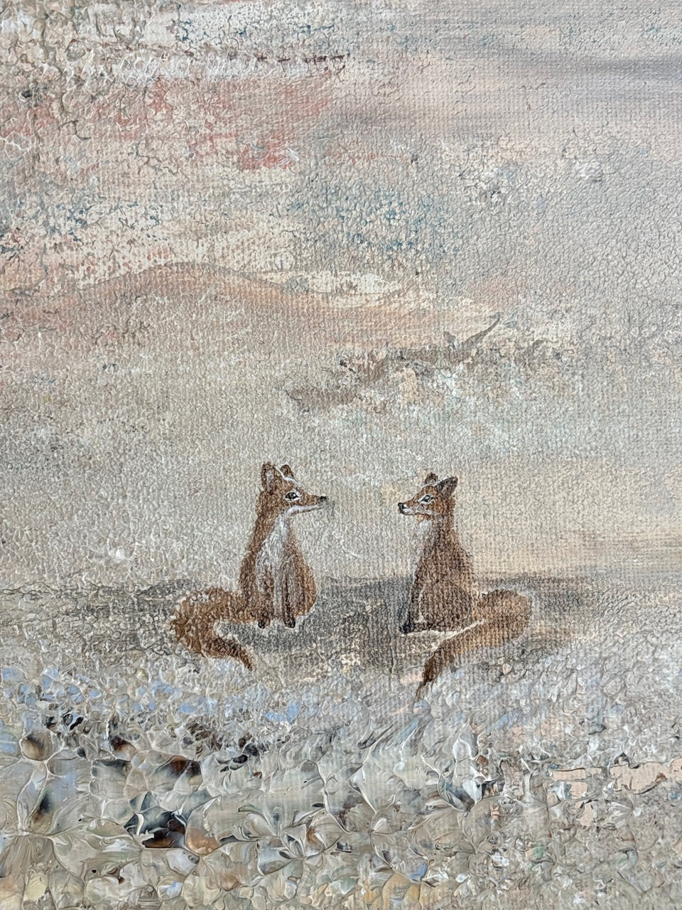 Fox fairytale - Original Painting