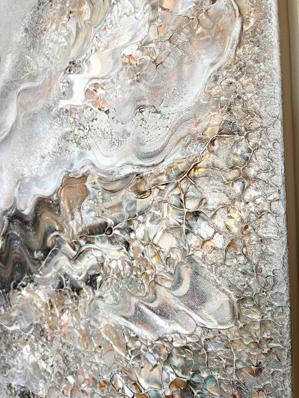 Beige Deer Harmony - Original Painting