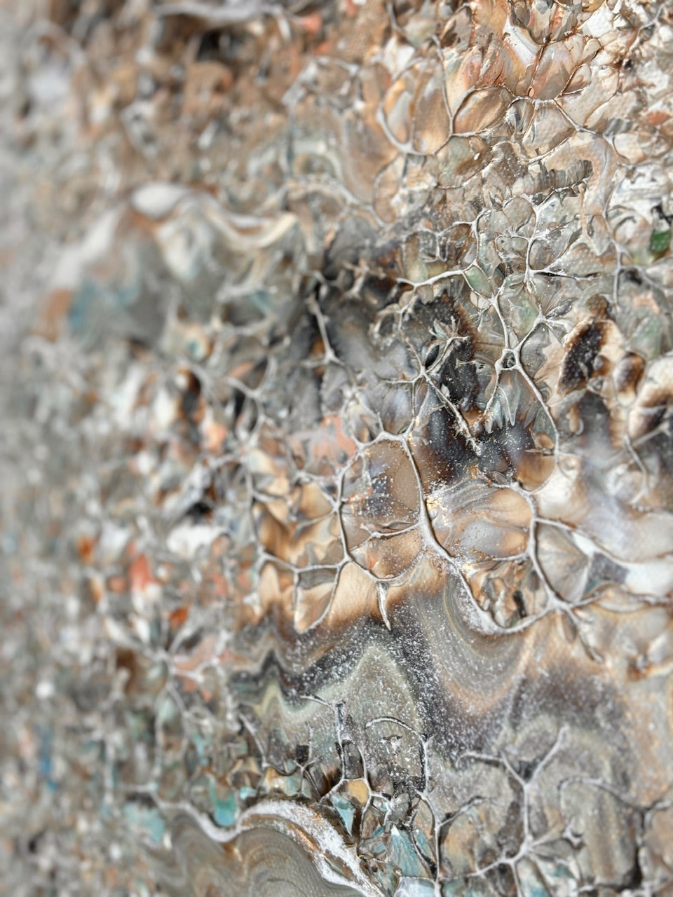 Beige Deer Harmony - Original Painting