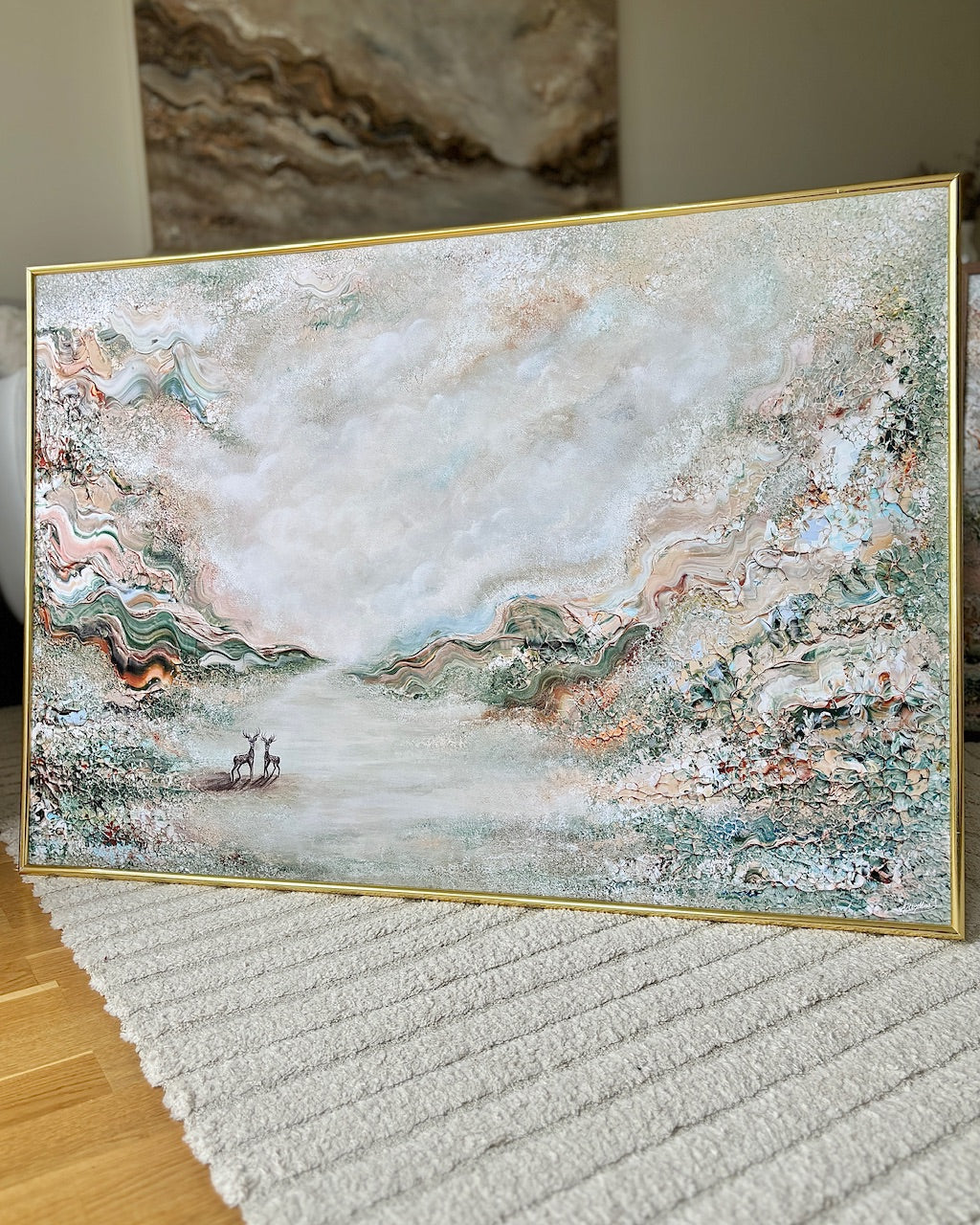 Deer stillness Print