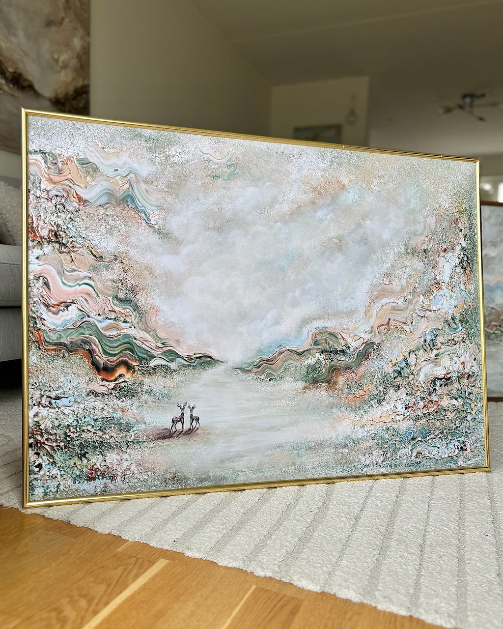 Deer stillness Print