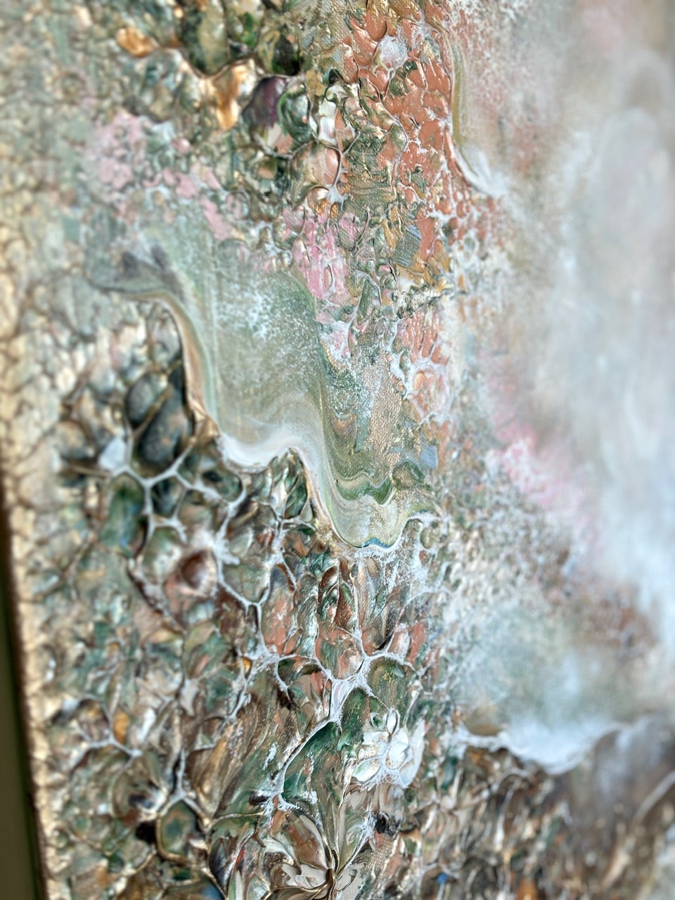 Green Fox Forest - Original Painting