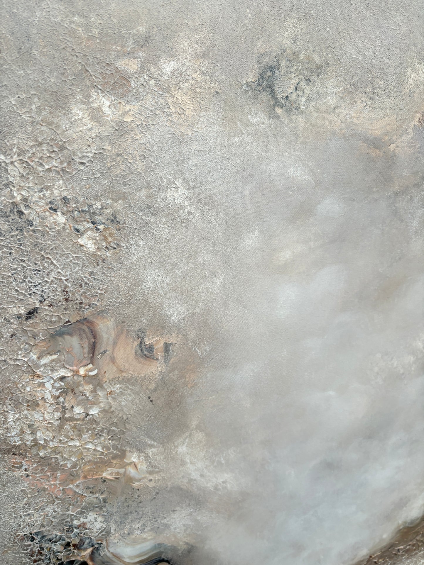 Beige fox dreamland - Original Painting