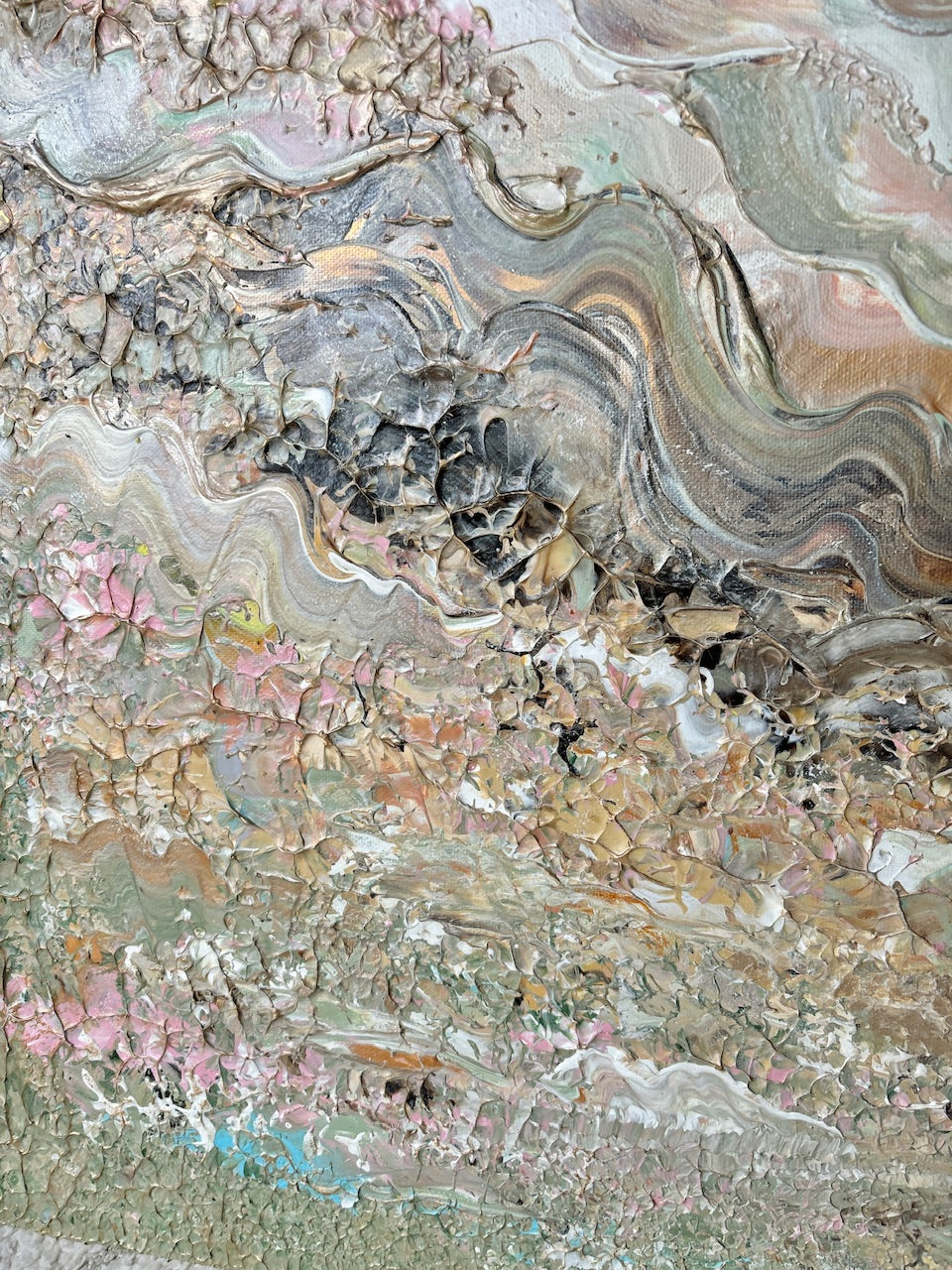 Bear and fox dreamland - Original Painting