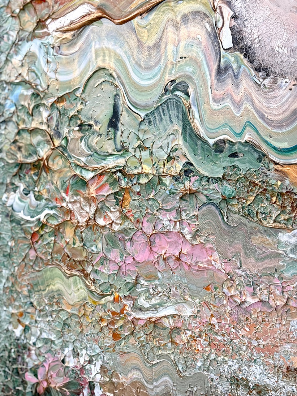 Swans in wonderland - Original Painting